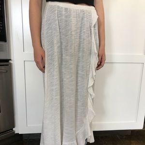 Free People beach maxi skirt